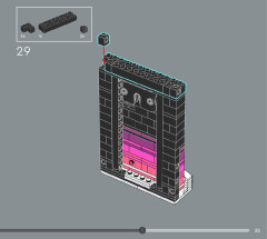 LEGO 21340 instructions page 25 – build guide