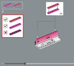 LEGO 21340 instructions page 8 – build guide