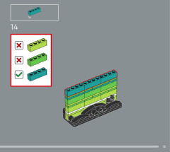 LEGO 21340 instructions page 13 – build guide