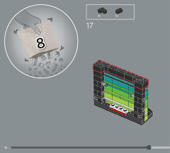 LEGO 21340 instructions page 16 – build guide