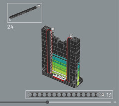 LEGO 21340 instructions page 23 – build guide