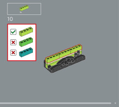 LEGO 21340 instructions page 9 – build guide