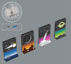 LEGO 21340 instructions page 12 – build guide