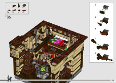 LEGO 21341 instructions page 135 – build guide