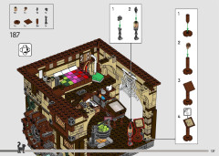 LEGO 21341 instructions page 137 – build guide