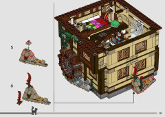 LEGO 21341 instructions page 151 – build guide
