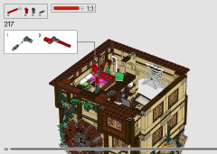 LEGO 21341 instructions page 154 – build guide