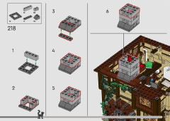 LEGO 21341 instructions page 155 – build guide