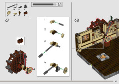 LEGO 21341 instructions page 67 – build guide