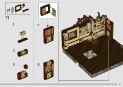 LEGO 21341 instructions page 71 – build guide