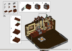 LEGO 21341 instructions page 75 – build guide