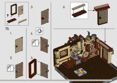 LEGO 21341 instructions page 77 – build guide