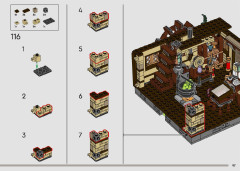 LEGO 21341 instructions page 97 – build guide