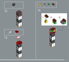 LEGO 21342 instructions page 9 – build guide