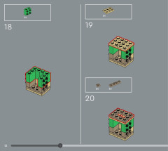 LEGO 21342 instructions page 12 – build guide