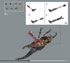 LEGO 21342 instructions page 45 – build guide