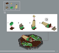 LEGO 21342 instructions page 9 – build guide