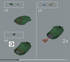 LEGO 21342 instructions page 25 – build guide