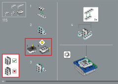 LEGO 21347 instructions page 88 – build guide