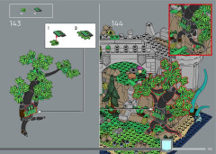 LEGO 21348 instructions page 125 – build guide