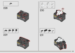 LEGO 21349 instructions page 129 – build guide