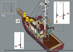 LEGO 21350 instructions page 122 – build guide