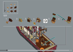 LEGO 21350 instructions page 125 – build guide