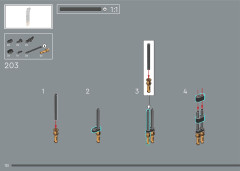 LEGO 21350 instructions page 132 – build guide
