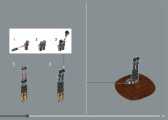 LEGO 21350 instructions page 133 – build guide