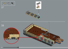 LEGO 21350 instructions page 36 – build guide