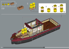 LEGO 21350 instructions page 80 – build guide