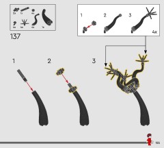 LEGO 21351 instructions page 125 – build guide