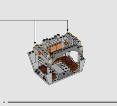 LEGO 21351 instructions page 74 – build guide