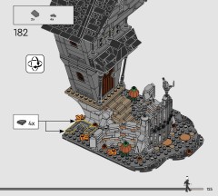LEGO 21351 instructions page 125 – build guide