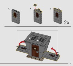 LEGO 21351 instructions page 57 – build guide