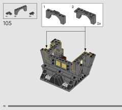 LEGO 21351 instructions page 70 – build guide