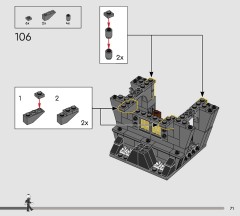 LEGO 21351 instructions page 71 – build guide