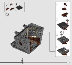 LEGO 21351 instructions page 85 – build guide