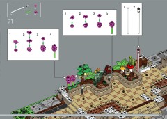 LEGO 21353 instructions page 109 – build guide