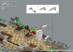 LEGO 21353 instructions page 110 – build guide