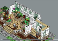 LEGO 21353 instructions page 190 – build guide