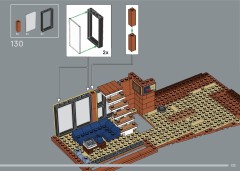 LEGO 21354 instructions page 133 – build guide