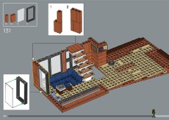 LEGO 21354 instructions page 134 – build guide