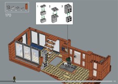 LEGO 21354 instructions page 153 – build guide