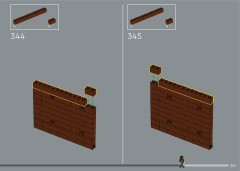 LEGO 21354 instructions page 243 – build guide