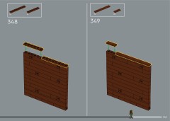 LEGO 21354 instructions page 245 – build guide