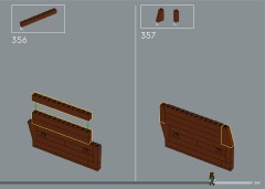 LEGO 21354 instructions page 249 – build guide