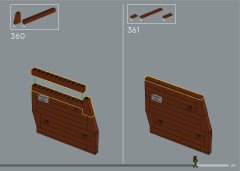 LEGO 21354 instructions page 251 – build guide