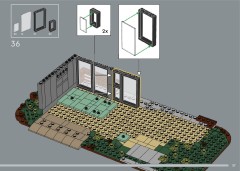 LEGO 21354 instructions page 57 – build guide