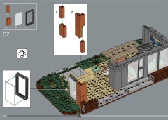 LEGO 21354 instructions page 72 – build guide